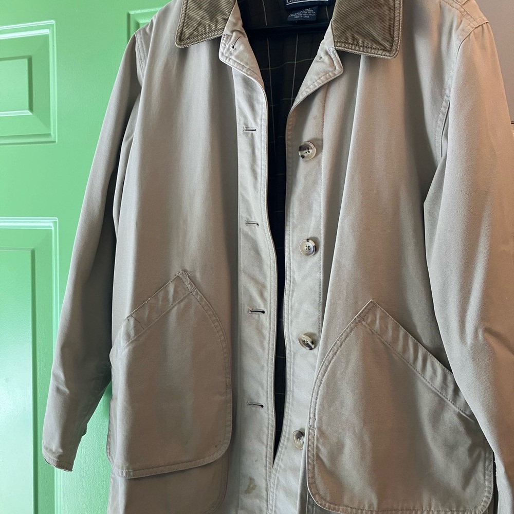Lands End canvas jacket
